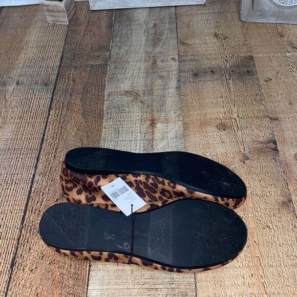 Lane Bryant Dream Cloud Round-Toe Flat - Leopard Print - Picture 9 of 10
